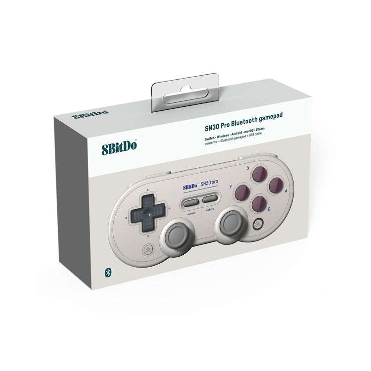8Bitdo SN30ProG Vibration Burst Somatosensory Wireless Bluetooth Gamepad For Switch, SN30ProG