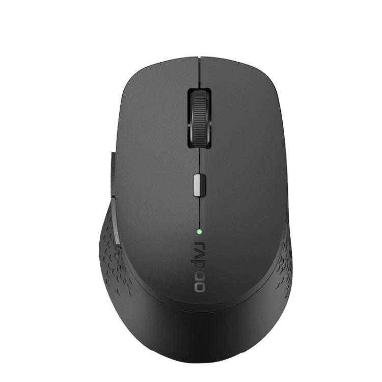 Rapoo M300G 1600DPI 3 Keys Laptop Office Silent Wireless Bluetooth Mouse, Deep Gray, Blue, Light ...