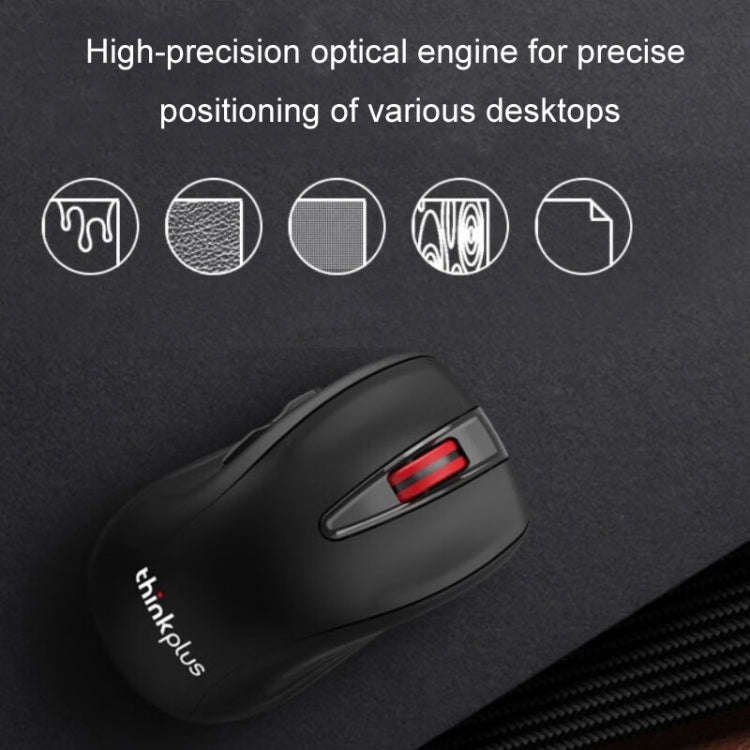 Lenovo Thinkplus High-Precision Wireless Mouse Ergonomic Design Gaming Office Mouse, Gaming Mice