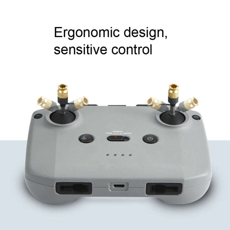 Remote Control Aluminum Alloy Extension Joystick for DJI Mini 3 Pro/Mavic Air 2/Mini 2, CQT Rocker