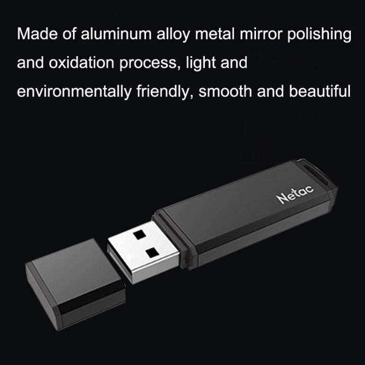 Netac U351 Metal High Speed Mini USB Flash Drives, 32GB, 64GB, 128GB