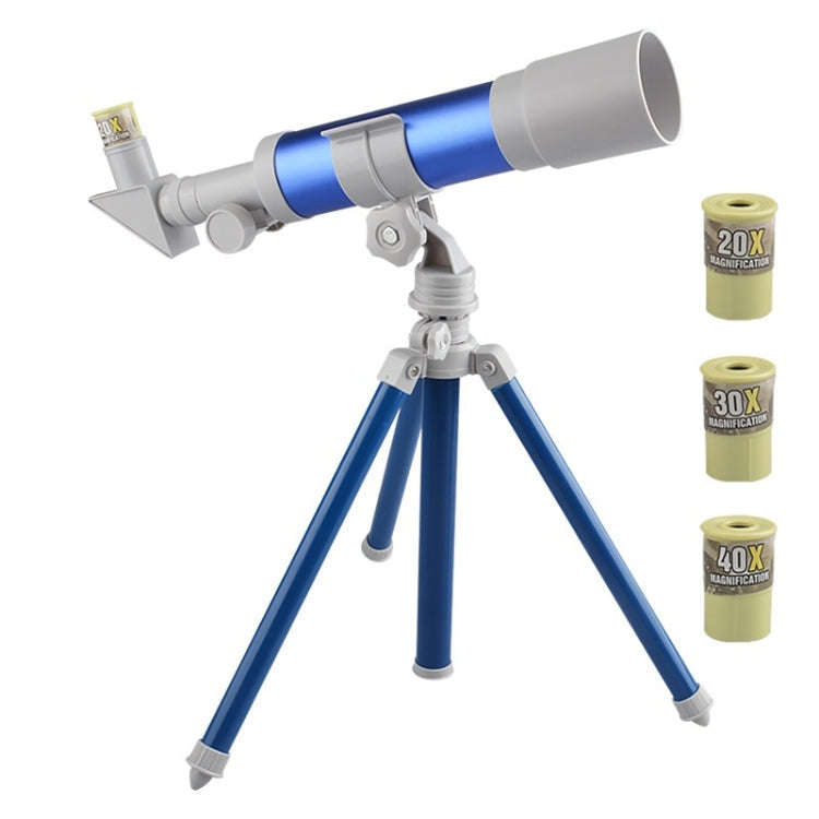 Children High-definition Multiple Astronomical Telescope Science Teaching Aids, B Model Blue
