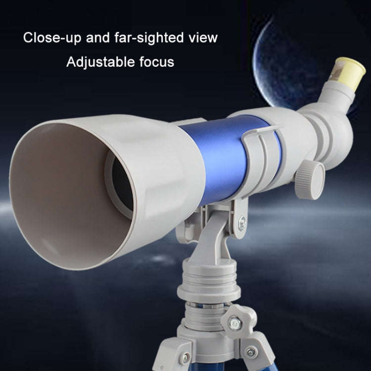 Children High-definition Multiple Astronomical Telescope Science Teaching Aids, B Model Blue