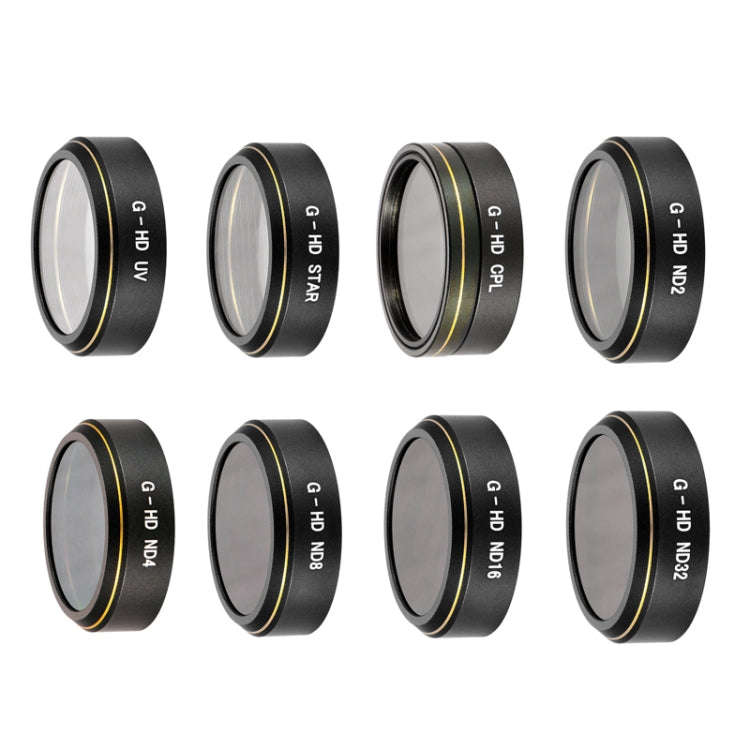 JUNESTAR G-HD Lens Filter for DJI Phantom 4 ADVANCED/Pro+,Model:, ND4+ND8+ND16+ND32, UV+CPL+ND4+N...