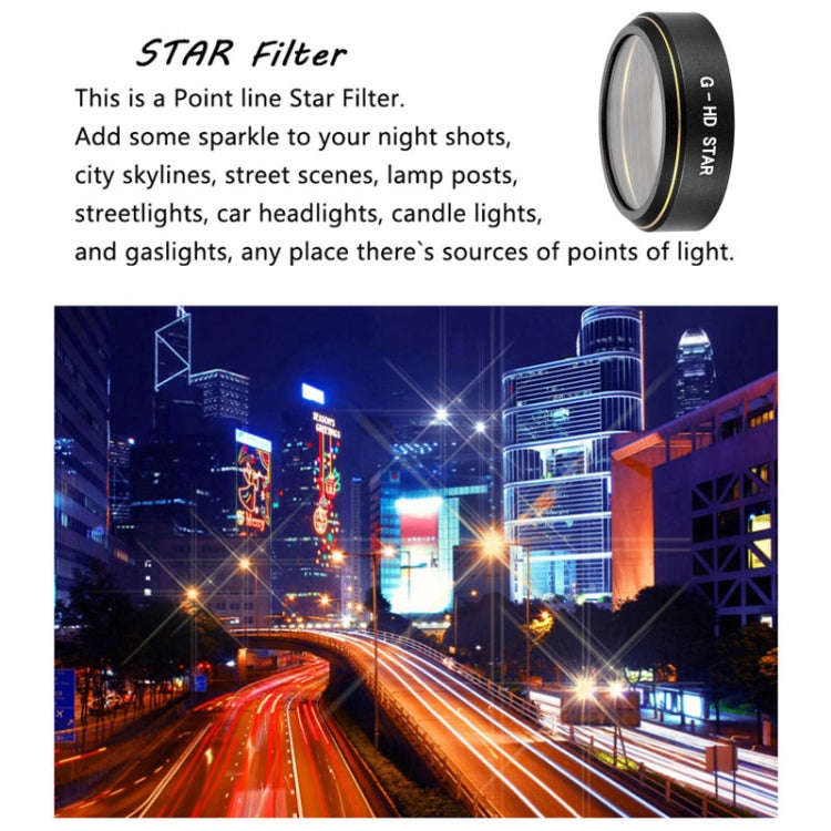 JUNESTAR G-HD Lens Filter for DJI Phantom 4 ADVANCED/Pro+,Model:, ND4+ND8+ND16+ND32, UV+CPL+ND4+N...