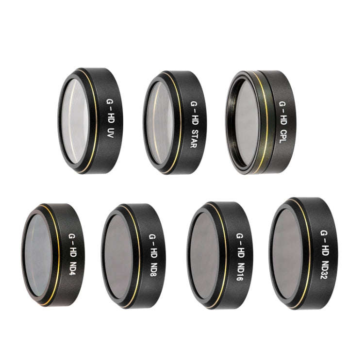 JUNESTAR G-HD Lens Filter for DJI Phantom 4 ADVANCED/Pro+,Model:, ND4+ND8+ND16+ND32, UV+CPL+ND4+N...
