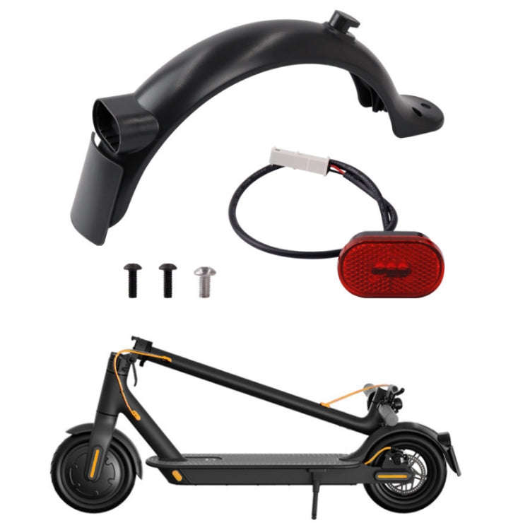 Electric Scooter Fender/Tail Light For Xiaomi Mijia Pro2, Fender+Tail Light