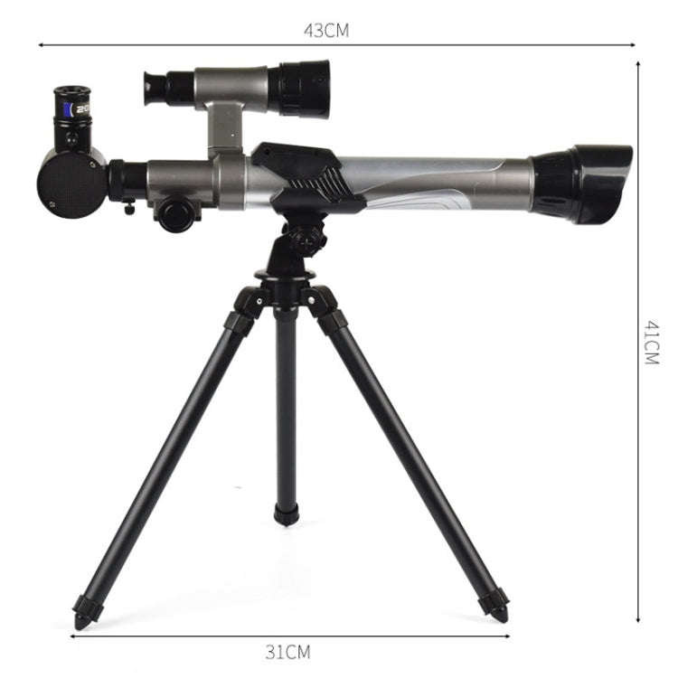 20-40 X Objective Lens Science and Education Telescope Toys, 20-40 X
