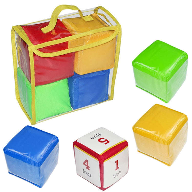 4 PCS / Set Portable Dice Toys Storage Bag Educational Early Education Toy, 4 PCS / Set