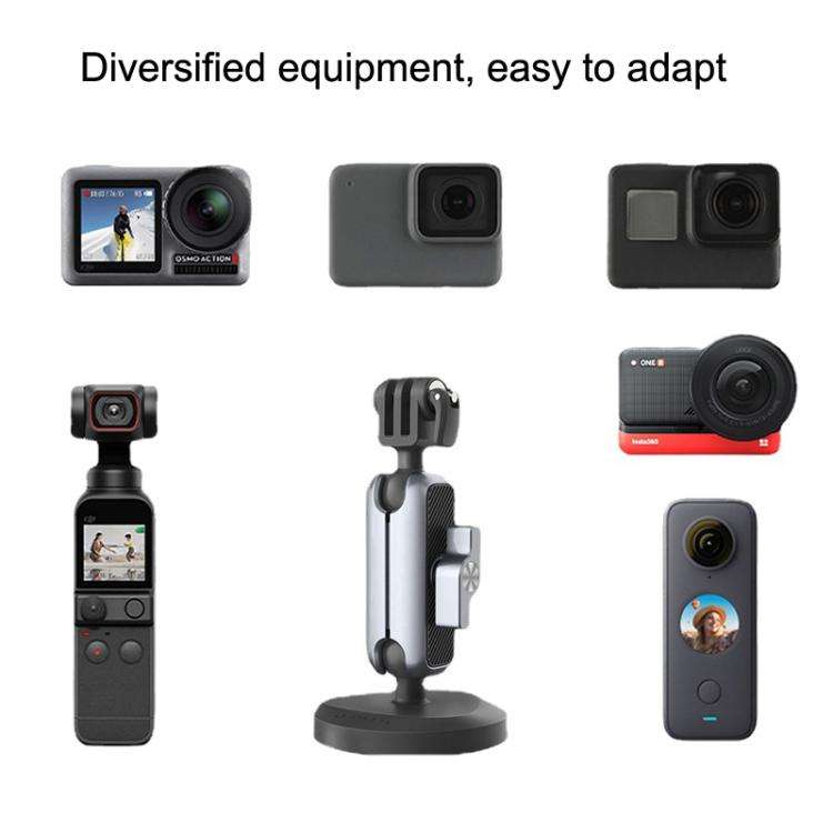 PGYTECH P-GM-155 Action Camera Mount for Action2 / GoPro / Insta360, Magnetic, Paste
