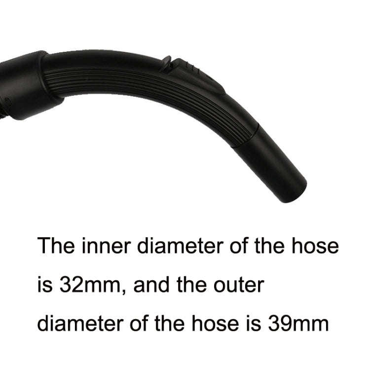 For Midea QW12T-05F / 05E / VC35J-10AC Vacuum Cleaner Accessories Threaded Hose, Threaded Hose