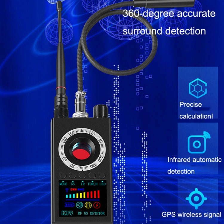 K19 Wireless Signal Detector GPS Anti-Location Scanning Device Detector, K19