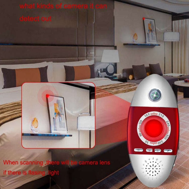 K200 Hotel Anti-sneak Camera Multi-function Infrared Camera Detector Color Random Delivery, K200