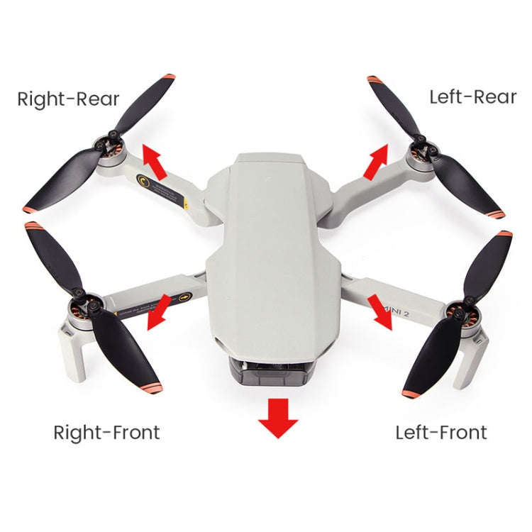 Front and Rear Arm Tripod Shells For DJI Mavic Mini 2 / SE, For DJI Mavic Mini 2 / SE(Left Front)...