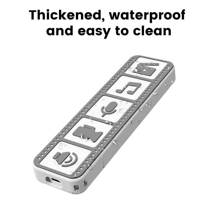 Silicone Remote Controller Waterproof Anti-Slip Protective Cover For Apple TV 4K 2021, (Brown), (...