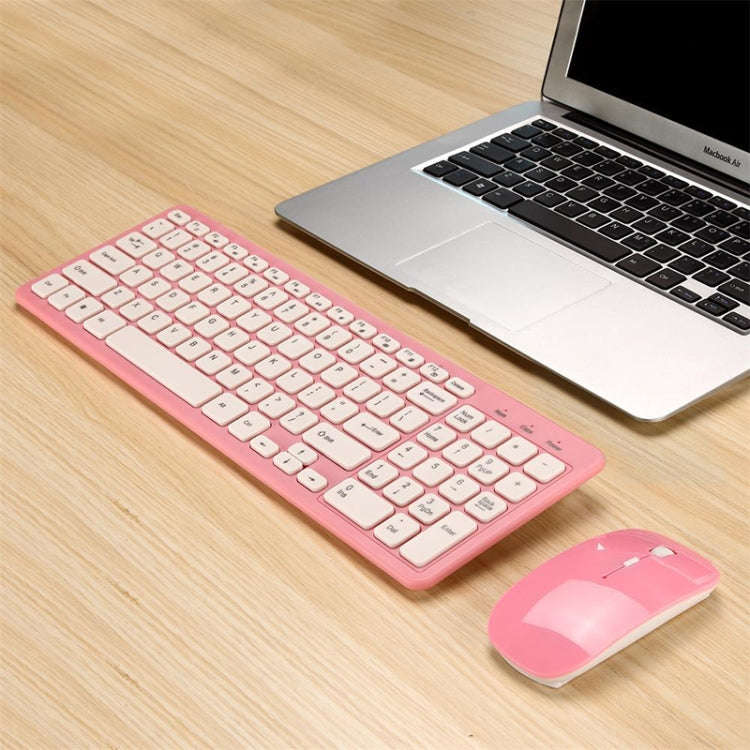 MLD-568 Office Gaming Mute Wireless Mouse Keyboard Set, MLD-568 White, MLD-568 Blue, MLD-568 Pink...