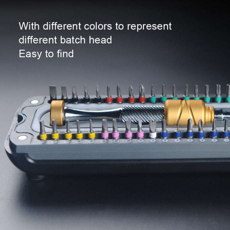 37 In 1 Aluminum Glasses Screwdriver Set Computer Watch Dismantling Repair Tools, 37 in 1
