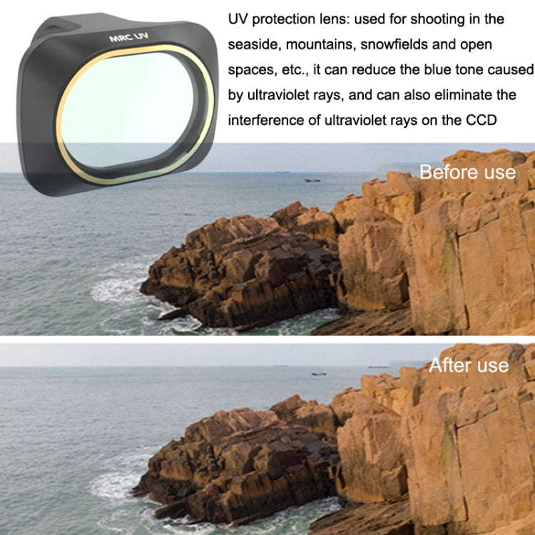 JUNESTAR For Mavic Mini / Mini 2 Filters, Style:, UV, CPL, ND4, ND8, ND16, ND32, CPL +ND8+ND16, N...
