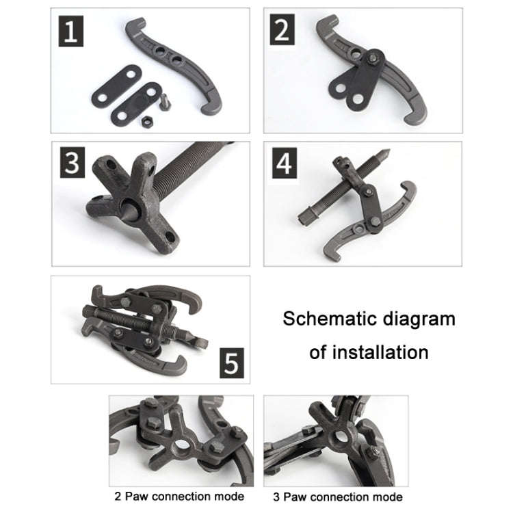 Bearing Removal Service Tool Multifunction Paddle Wheel, Size:, 3 inch 75mm, 4 inch 100mm, 6 inch...