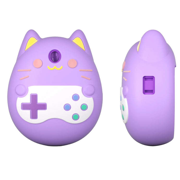 Silicone Cartoon Electronic Pet Protective Case, For Tamagotchi pix Purple