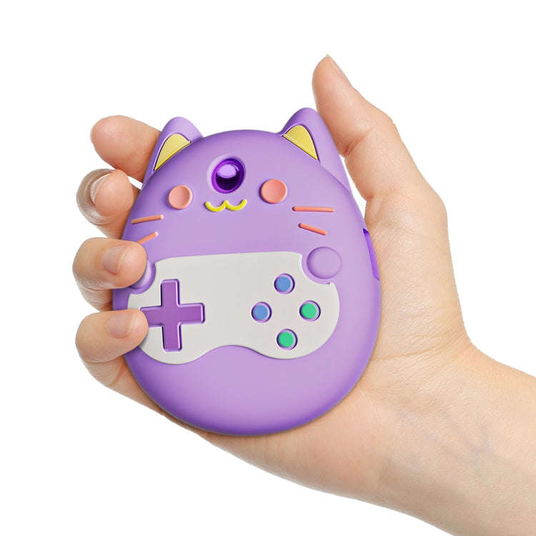 Silicone Cartoon Electronic Pet Protective Case, For Tamagotchi pix Purple