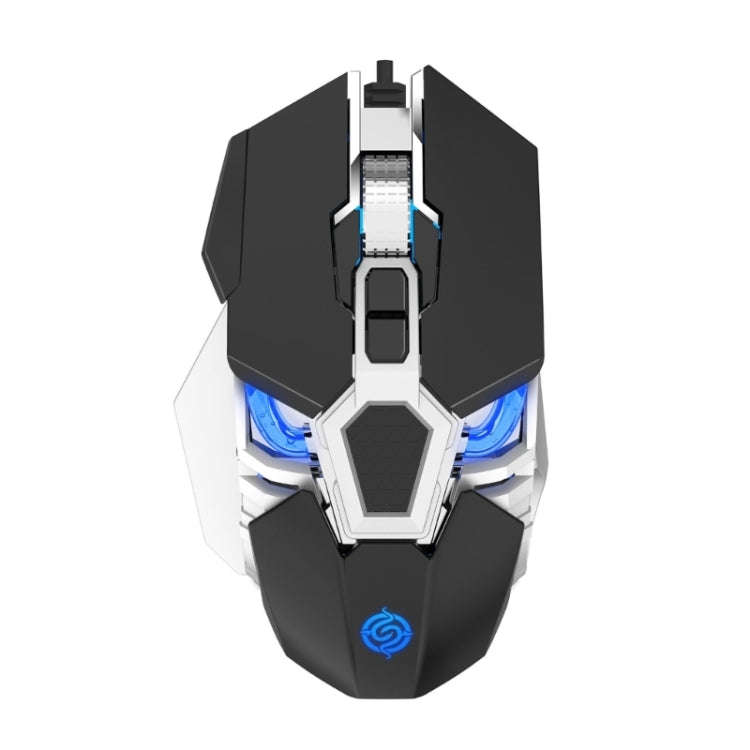 K-Snake Q18 9 Keys 6400DPI Glowing Machine Wired Gaming Mouse, Cable Length: 1.5m, Q18 Black, Q18...