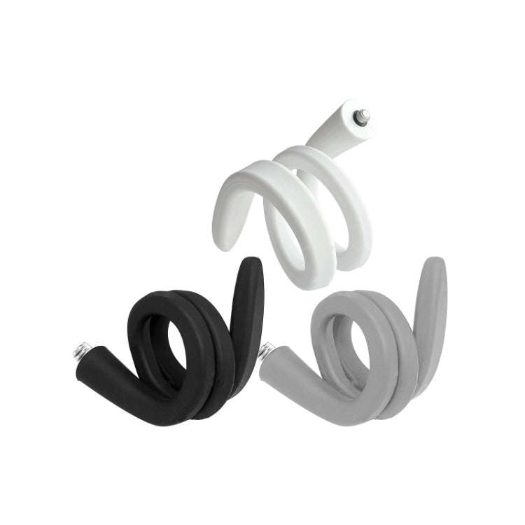 Flexible Twist Mount for Most Cameras with 1/4 Turnbuckles, Flexible White, Flexible Black, Flexi...