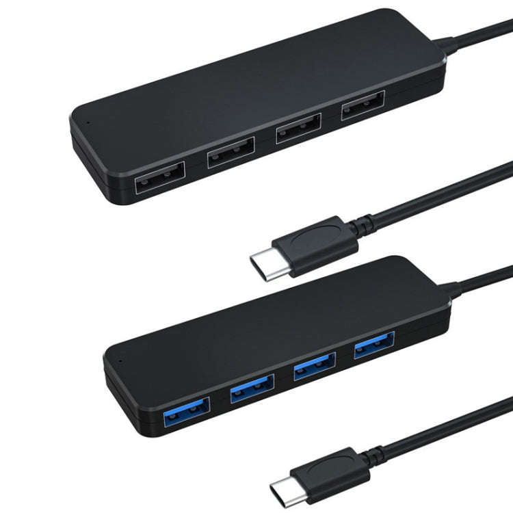 4 Ports Expansion Dock Notebook High Speed HUB, AC3-L43 Type-c/USB-c USB2.0 120cm