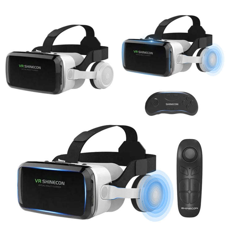 3D Virtual Reality Helmet VR Glasses With Bluetooth Headset, G04BS, G04BS+B01 Handle, G04BS+B03 H...
