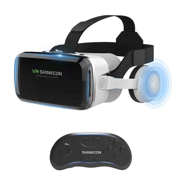 3D Virtual Reality Helmet VR Glasses With Bluetooth Headset, G04BS, G04BS+B01 Handle, G04BS+B03 H...