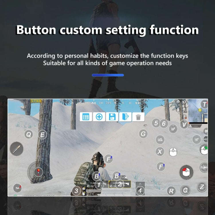 VR SHINECON S9 For Android/iOS Phones Wireless Bluetooth Direct Play Game Handle With Holder, S9