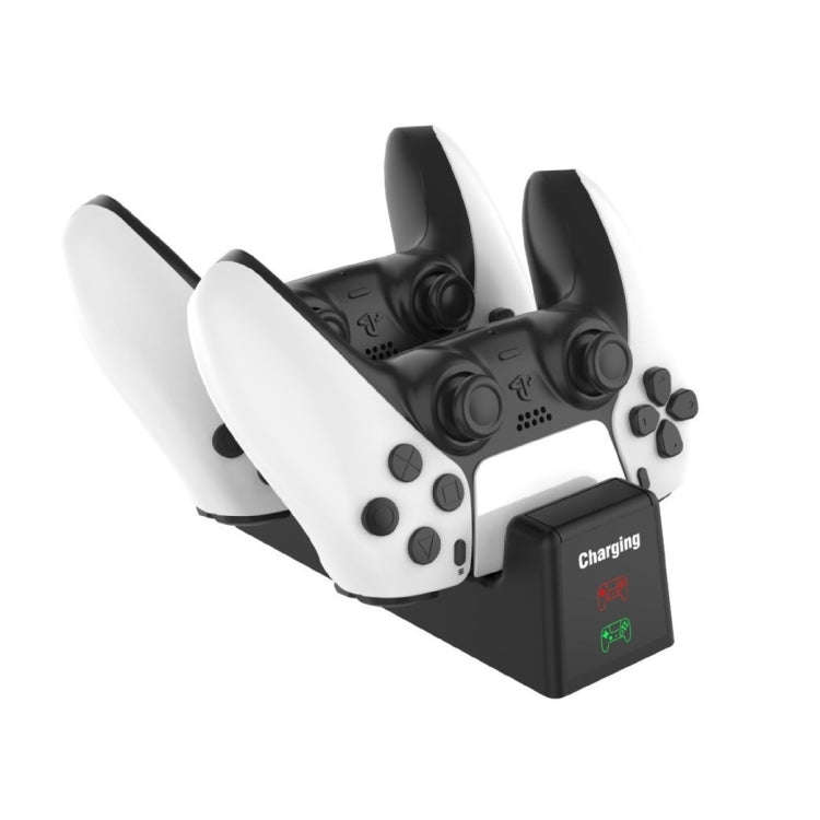 For PS5 SYP-1018 Gamepad Charging Bracket Dual Dock Charger with LED Indicator, SYP-1018(USB)