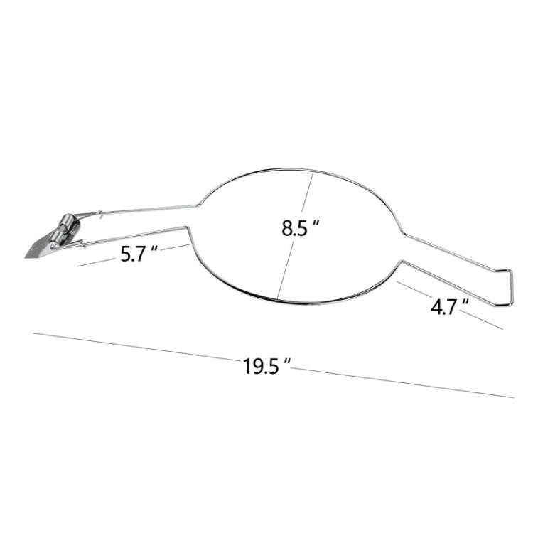 Car Stainless Steel Hat Storage Bracket