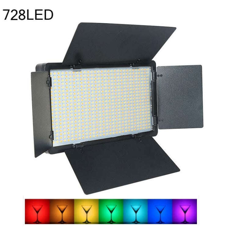 40W 3200K-5600K LED Flat Panel Lights Live Broadcast Fill Light,EU Plug, E600 RGB Color, E800 RGB...