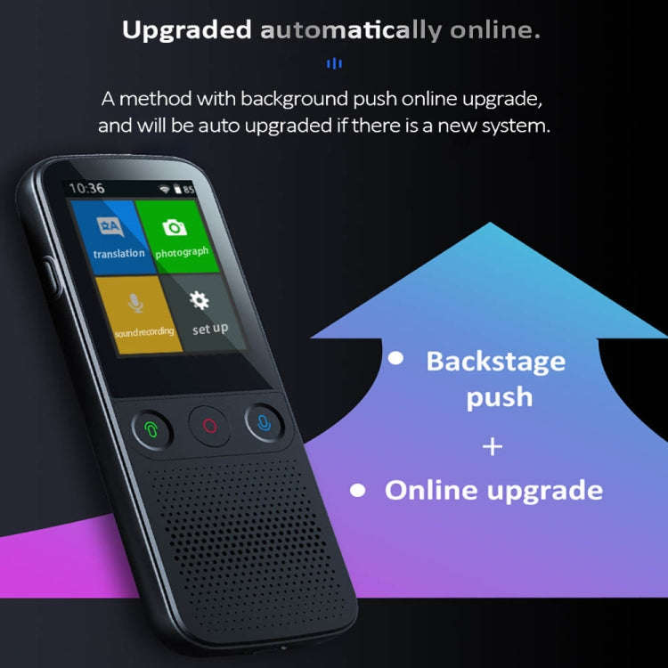 T10Pro Wifi Artificial Intelligence Photo / Recording Translating Machine Supports 138 Languages,...