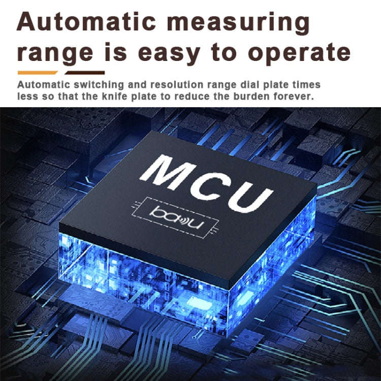 Baku BA-8233 Pro Electric Maintenance Resistor Current Touch Screen Digital Universal Mulitmeter,...