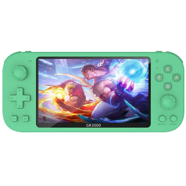 RG3000 Handheld Game Console Support Double Handle Mini Game Console, RG3000 Green, RG3000 Yellow...