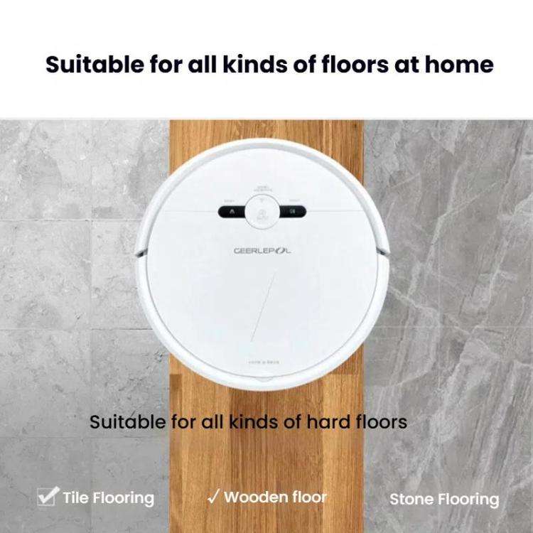 For GEERLEPOL Smart Sweeping Robot 2 in 1 Water Tank Dust Box, Water Tank Dust Box