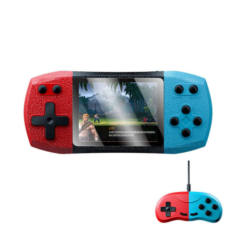 F1 3 Inch Horizontal Screen 620 In 1 Large Screen Pocket Console, Style:, Single Player Red Blue,...