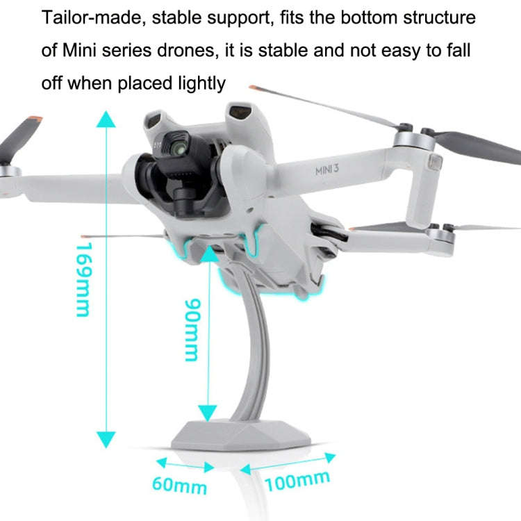 For DJI Mini 3 Pro / Mini 2 Sunnylife ZJ562Desktop Display Rack Universal Drone Bracket, For DJI ...