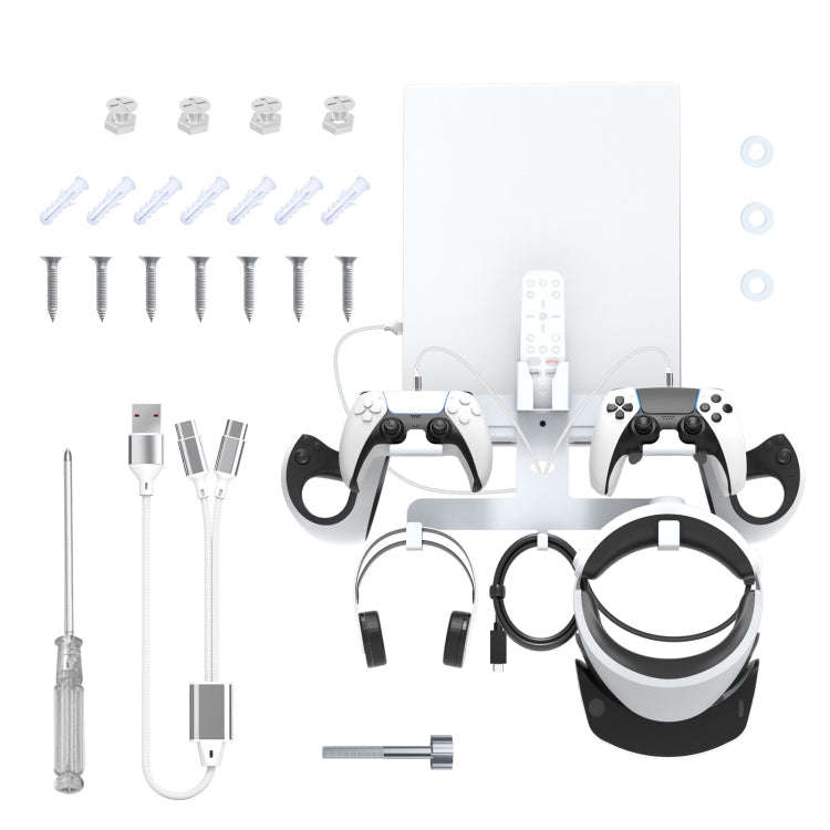 For PS5 / PS VR2 Series JYS JYS-P5163 Helmet Headset Host Handle Storage Rack, JYS-P5163