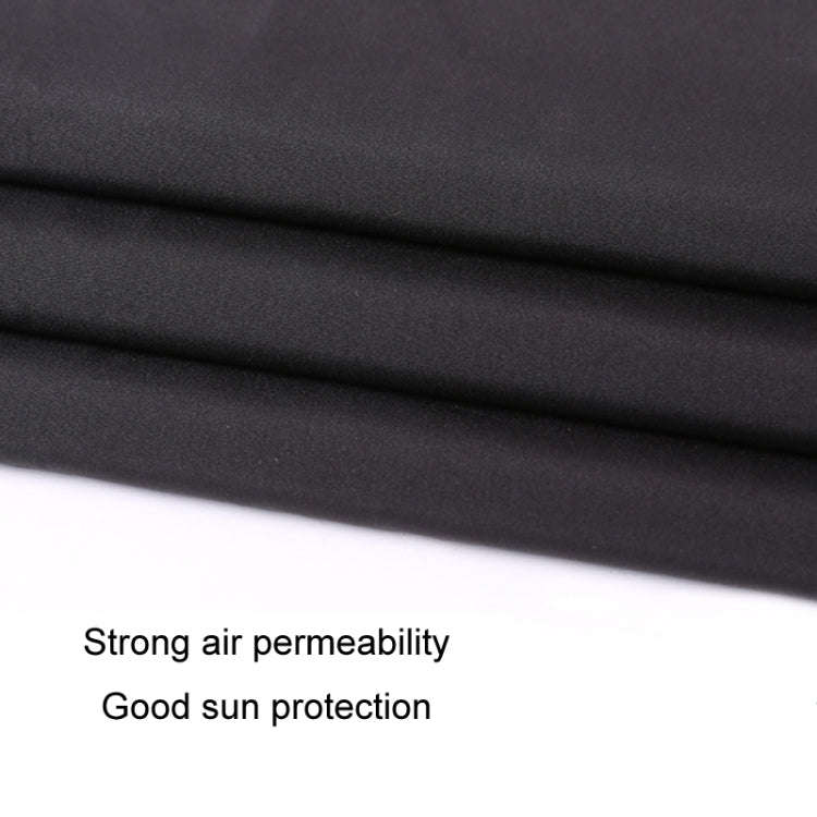 Car Side Window Privacy Blackout Heat Insulation Sunshade, 27x65x50 cm(Black)