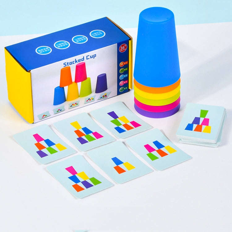 Mixed Colors Quick Stack Cups Speed Training Sports Stacking Cups With Card,Spec:, Single Person,...