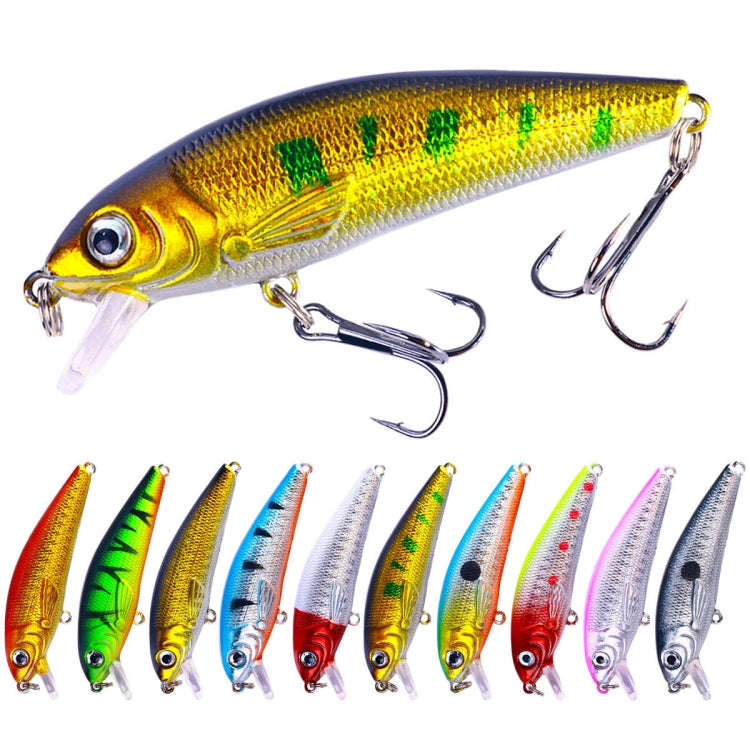HENGJIA MI158 Floating Mino Bionic Lures, 1, 2, 3, 4, 5, 6, 7, 8, 9, 10, 10 Colors Bagged, 10 Col...