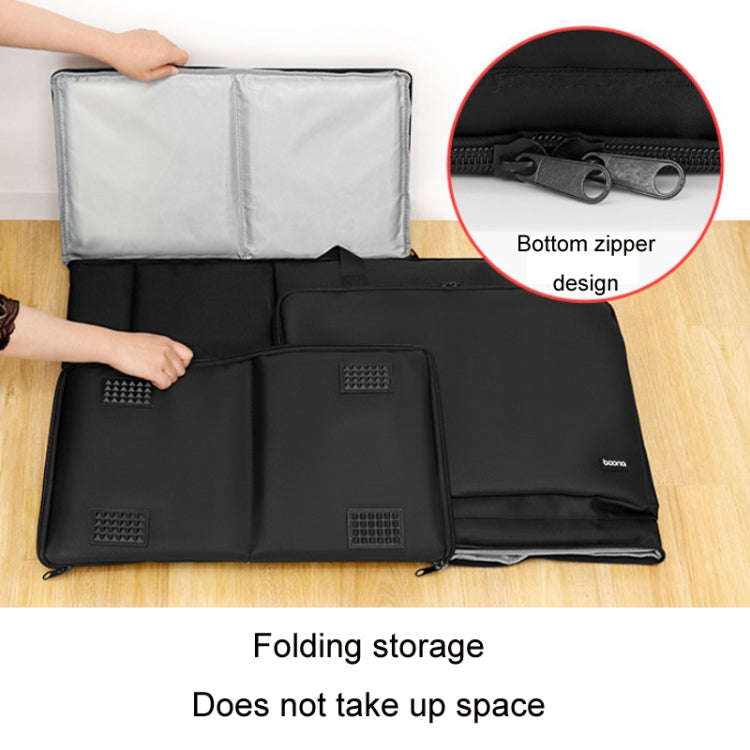 Baona BN-K002 Desktop Computer Host Monitor Keyboard Storage Bag, Size:, Medium 24 inches, Single...