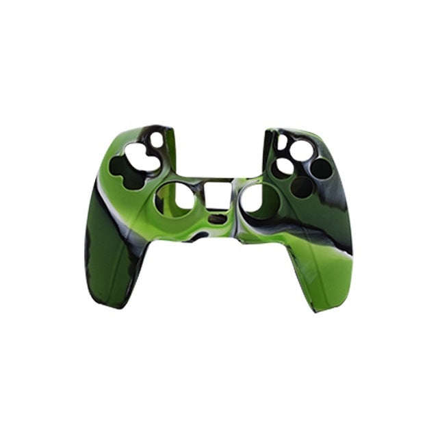 For PS5 Controller Silicone Case Protective Cover, White, Black, Camouflage Blue, Camouflage Red,...