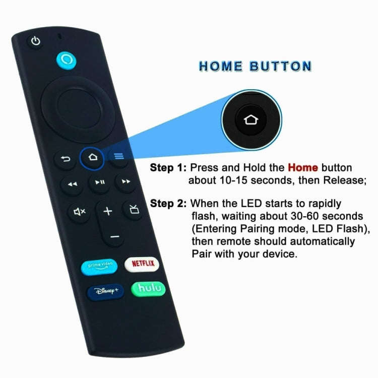 For Amazon Fire TV Stick L5B83G Bluetooth Voice Smart Remote Control, For Amazon Fire TV Stick L5...
