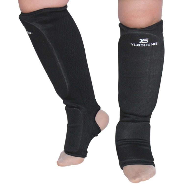 Elastic Breathable Karate Leg Guards Taekwondo EVA Board Protective Gear, S (White), M (White), L...