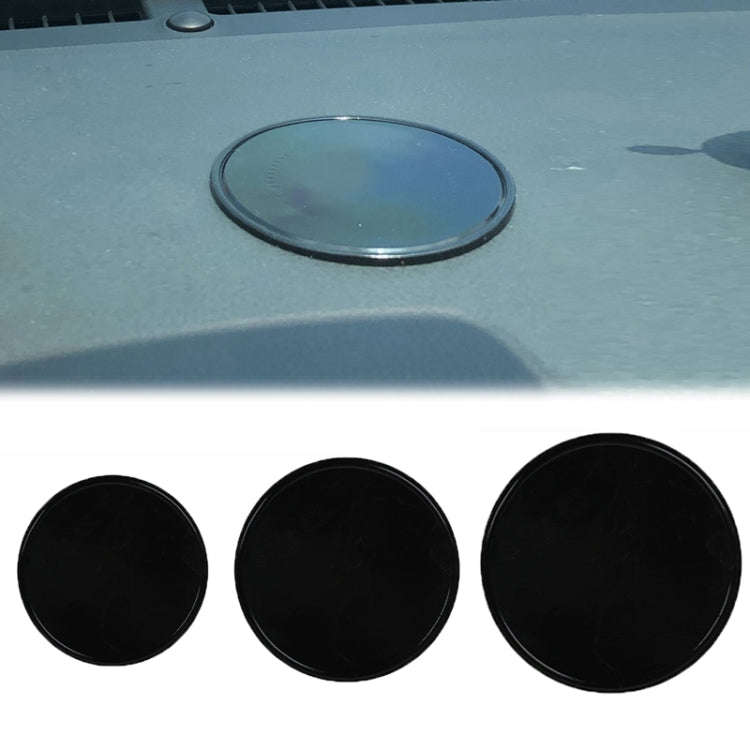 10pcs 5cm Vehicle Round Strong Sticky Non-slip PU Mat, 5cm