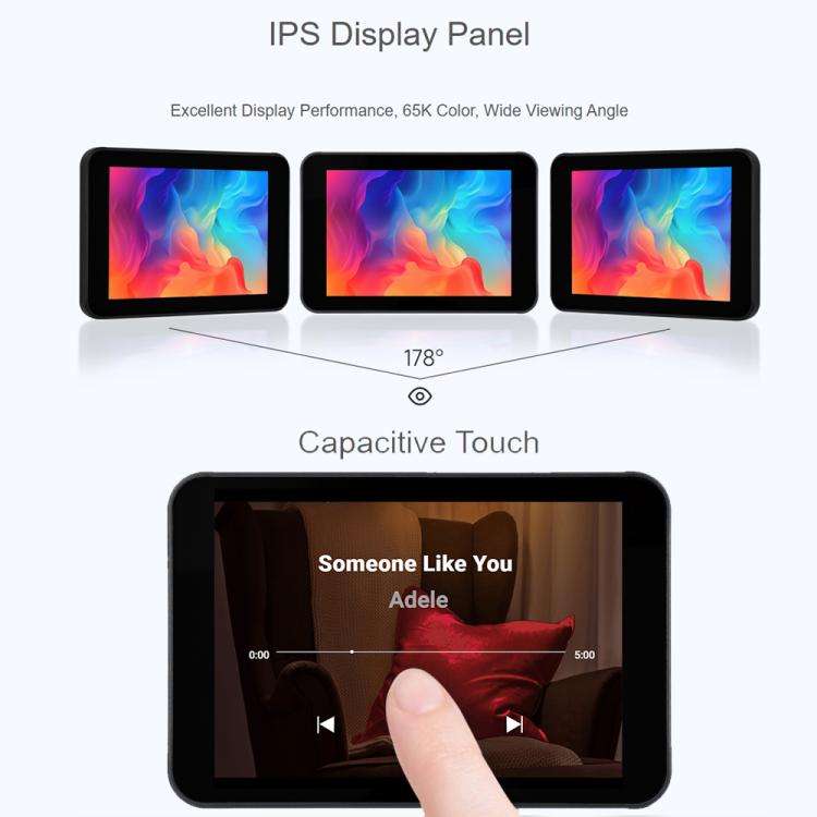 Waveshare RP2350 Dual-Core Development Board With 3.5-Inch 320x480 LCD, 65K Color Display, Standa...